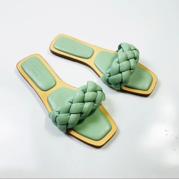 Kelly Rowland For Justfab Persephone‎ Braided Sandal Size 6 - Picture 3 of 7